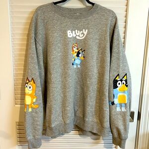 Bluey sweatshirt size XXL